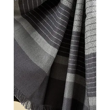 Runtlly Men's Winter Cashmere Scarf - Luxurious & Soft