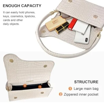 Stylish AMHDV Retro Clutch Shoulder Bag for Women