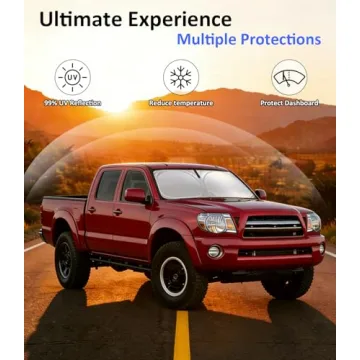 Custom Windshield Sun Shade for 2005-2015 Tacoma