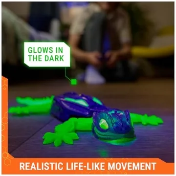 HEX BOTS Glow-in-the-Dark Gecko Remote Control Toy