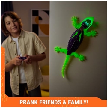 HEX BOTS Glow-in-the-Dark Gecko Remote Control Toy