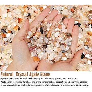 Diffusers for Essential Oils Natural Crystal - ZqLotXiao Essential Oil Diffusers, Ultrasonic Aroma Diffuser Humidifier, Small Kids Diffuser with Color Changing, Waterless Auto-Off & Whisper-Quiet