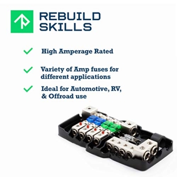 Orvac 0-4 GA HD Fuse Distribution Block for Electronics