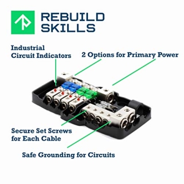 Orvac 0-4 GA HD Fuse Distribution Block for Electronics