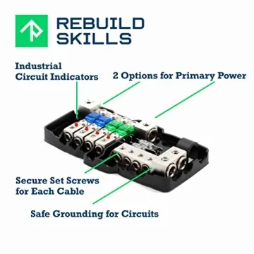 Orvac 0-4 GA HD Fuse Distribution Block for Electronics