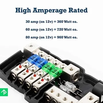 Orvac 0-4 GA HD Fuse Distribution Block for Electronics