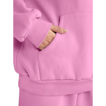 AUTOMET Oversized Women Sweatsuit Two Piece Lounge Set
