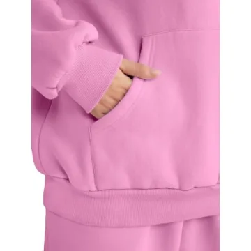 AUTOMET Oversized Women Sweatsuit Two Piece Lounge Set