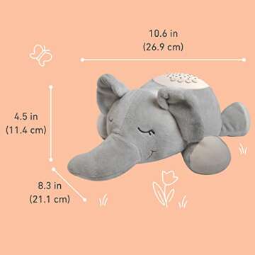 PureBaby Sound Sleepers Plush Sound Machine & Projector