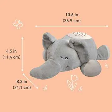 PureBaby Sound Sleepers Plush Sound Machine & Projector