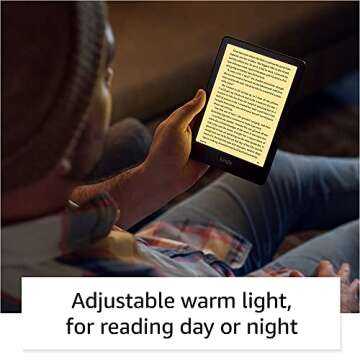 Amazon Kindle Paperwhite (16 GB) – Now with a larger display, adjustable warm light, increased battery life, and faster page turns – Without Lockscreen Ads – Agave Green