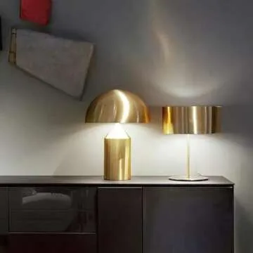 XINDAR 3-Light Table Lamp - Contemporary Gold Design