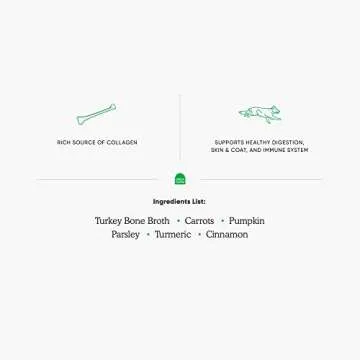 Open Farm Bone Broth, Food Topper for Both Dogs and Cats with Responsibly Sourced Meat and Superfoods Without Artificial Flavors or Preservatives, 12oz