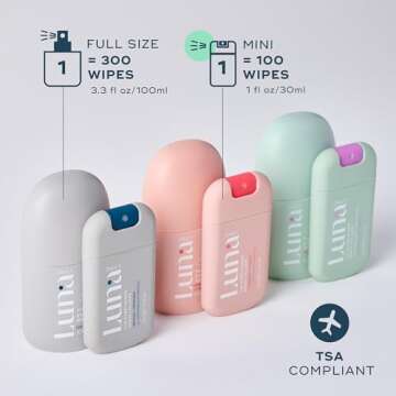 The Everywhere Spray-to-Wipe |Original | Gentle Cleansing Spray for Face, Body & Intimate Use – No Rinse, Hypoallergenic, pH-Balanced, Vegan & Cruelty-Free, 1 fl oz