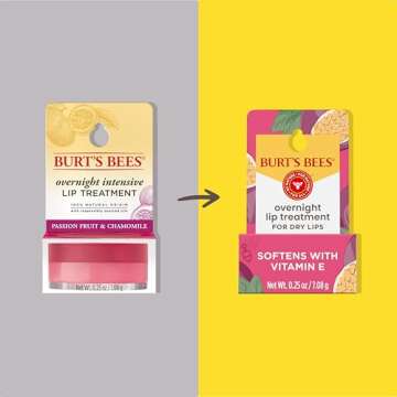 Burt's Bees Overnight Lip Treatment - Hydrate & Exfoliate