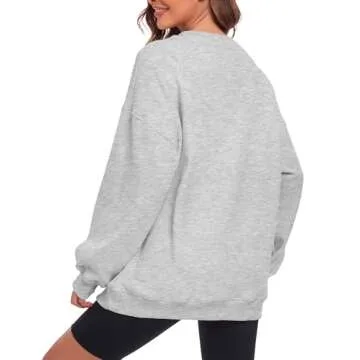 Cozy Oversized Women's Sweatshirt for Fall & Winter