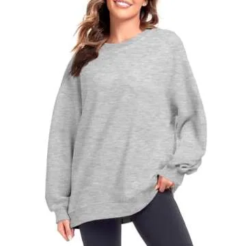 Cozy Oversized Women's Sweatshirt for Fall & Winter