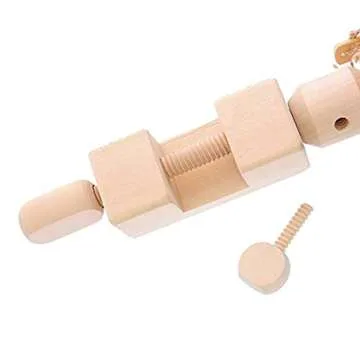 Umbrella Swift Yarn Winder, Wooden (Birch) Hand Operated Bobbin Winder Holder