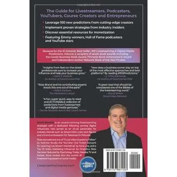 100 Livestreaming & Digital Media Predictions, Volume 3: Top Content Creators Help You Succeed in an...