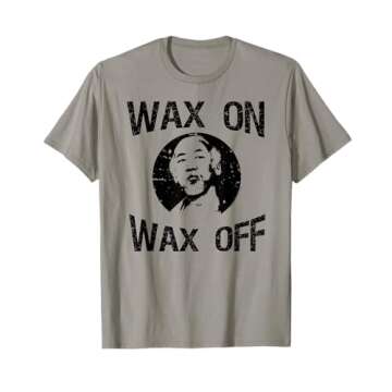 The Karate Kid Wax On Wax Off T-Shirt - Official Merchandise