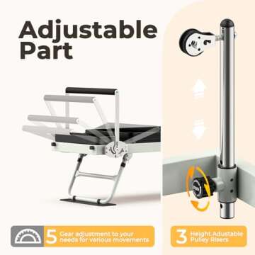 Pro 75" Pilates Reformer Machine, Foldable Pilates Machine Equipment Up to 400LBS, Pilates Equipment for Home Workout