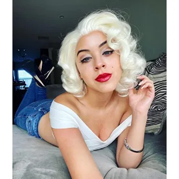 K’ryssma Short Bob Lace Front Wig for Cosplay & Parties