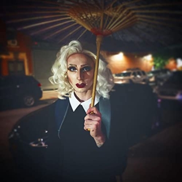 K’ryssma Short Bob Lace Front Wig for Cosplay & Parties