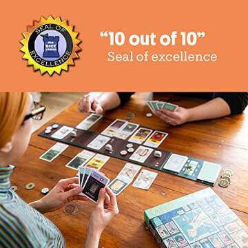 Keymaster Caper Europe | Two-Player Strategic Card Game