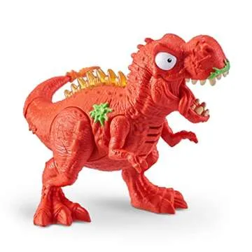 Smashers Mega Light Up Dino T-Rex Series 4 by ZURU - Collectible Egg with Over 25 Surprises, Volcano Slime, Fossil Toy, Dinosaur Toys, Tyrannosaurus Rex Toy for Boys and Kids (T-Rex)