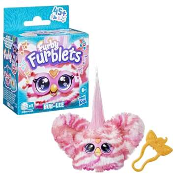 Furby Furblets Bub-Lee Mini Friend: Interactive Plush Toy