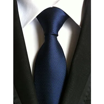 WeiShang 6 PCS Classic Men's Jacquard Neck Ties Elegant Durable