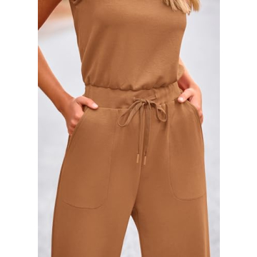 PRETTYGARDEN Women's Summer Jumpsuit for Casual Style