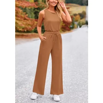 PRETTYGARDEN Women's Summer Jumpsuit for Casual Style