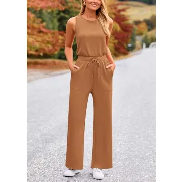 PRETTYGARDEN Women's Summer Jumpsuit for Casual Style