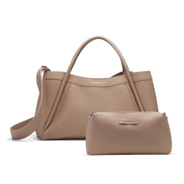NEWBELLA Kelly Tote Bag for Women, Vegan Leather Hobo Bag with Shoulder Strap, Handbags & Crossbody ...