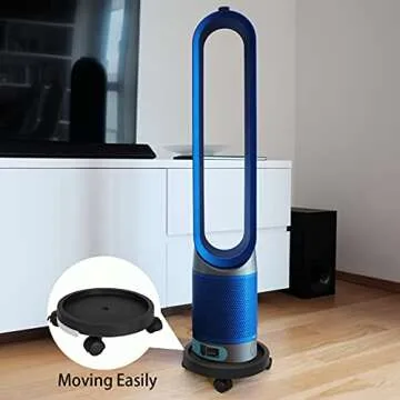 Majade Plant Stand with Wheels, 2 Pack Plant Caddy with Wheels, 13.5” Rolling Plant Stand, Plant Dolly with Wheels Heavy Duty, Plant Roller with Casters for Patio, Outdoor and Indoor.