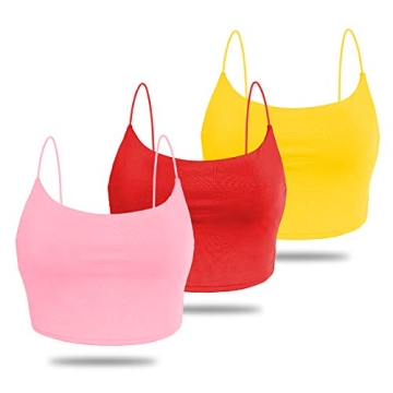 Amilia Women's Double Layer Cami Top for Casual Stylish Wear