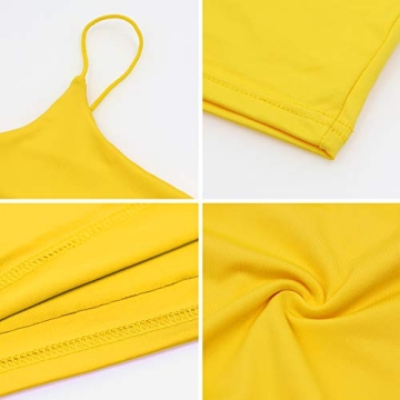 Amilia Women's Double Layer Cami Top for Casual Stylish Wear