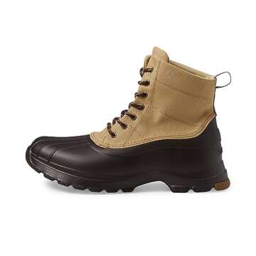 Sperry Mens Shoes Men's Casual Snow Boot, Taupe SC, 9.5