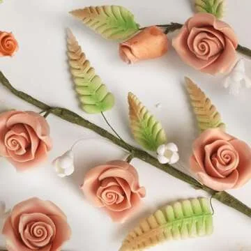 Culpitt White Florist Wires for Cake Decoration