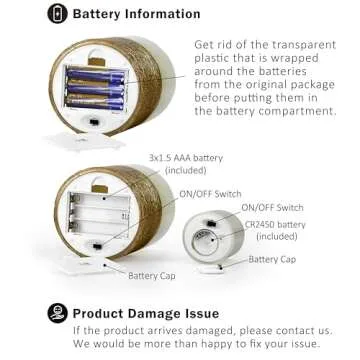 FURORA LED Flameless Candles with Remote - Pack of 8