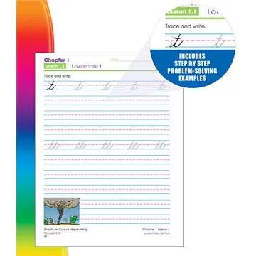 Spectrum Grades 3-5 Cursive Handwriting Workbook, Lowercase and Uppercase Letters, Vocabulary, and More Writing Practice, Classroom or Homeschool Curriculum