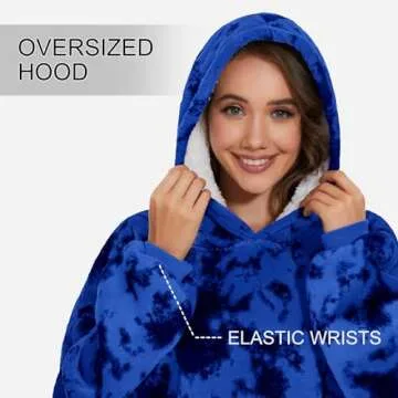 GOYYNA Wearable Blanket Hoodie for Ultimate Comfort