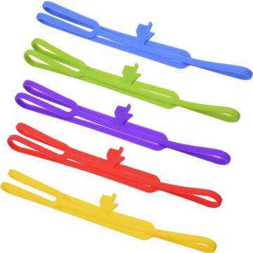 Silicone Bookmarks Assorted for Creative Stationery