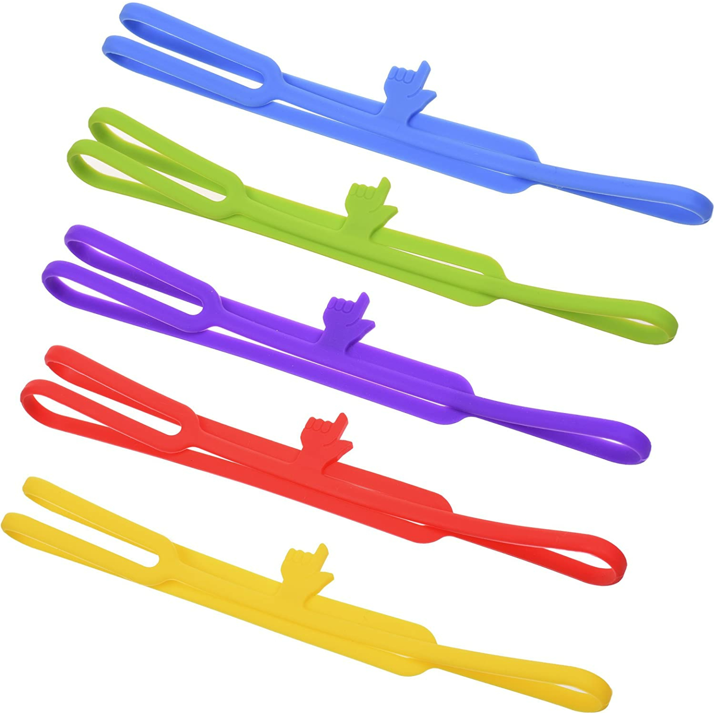 Silicone Bookmarks Assorted for Creative Stationery