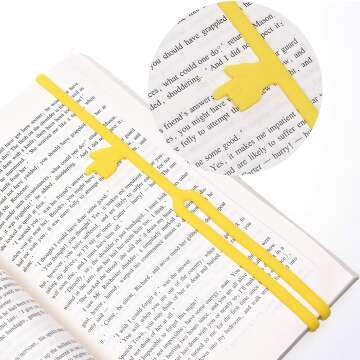 Silicone Bookmarks Assorted for Creative Stationery