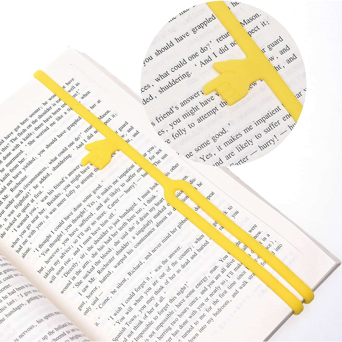 Silicone Bookmarks Assorted for Creative Stationery