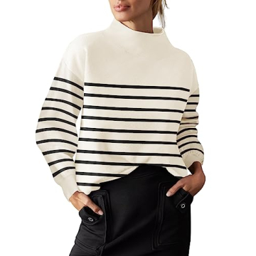 Casual Turtleneck Sweater for Women - Cozy & Stylish