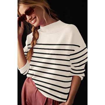 Casual Turtleneck Sweater for Women - Cozy & Stylish