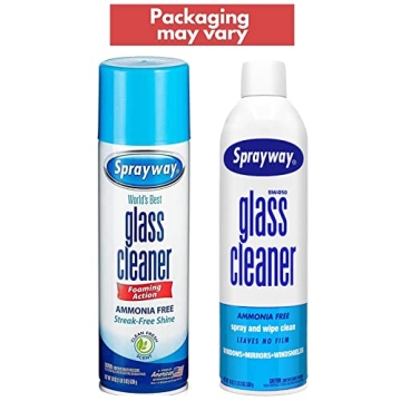 Sprayway Glass Cleaner 19 Oz 2 Pack Streak Free Shine